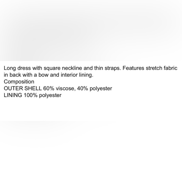 Zara Red Maxi Dress Spaghetti Straps Ruffle Detail Bow Tie Open Back Small - Picture 12 of 13